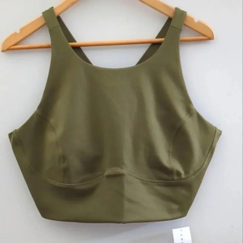 CORE 10 | Women's Dark Olive Low Impact  Sports Bra